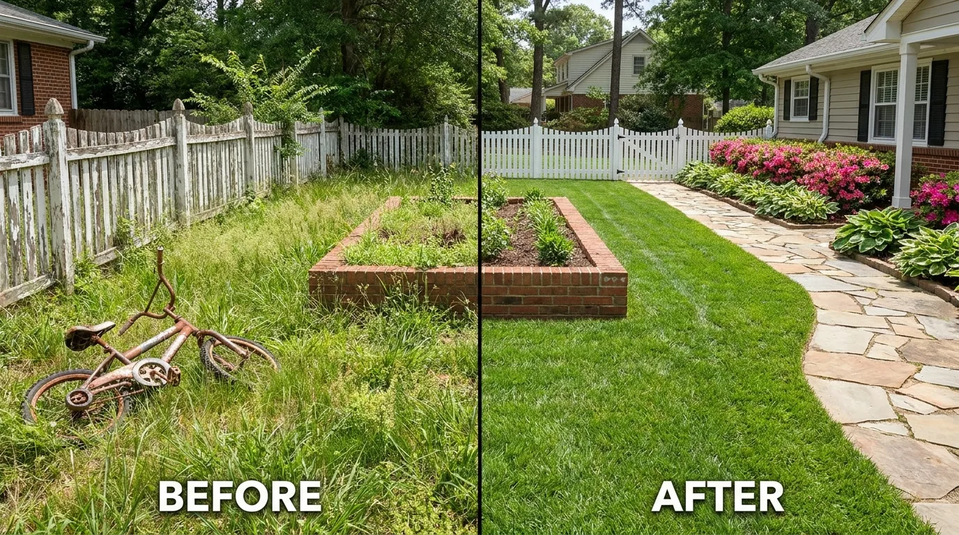 landscaping website rebuild